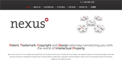 Desktop Screenshot of nexuslaw.ca